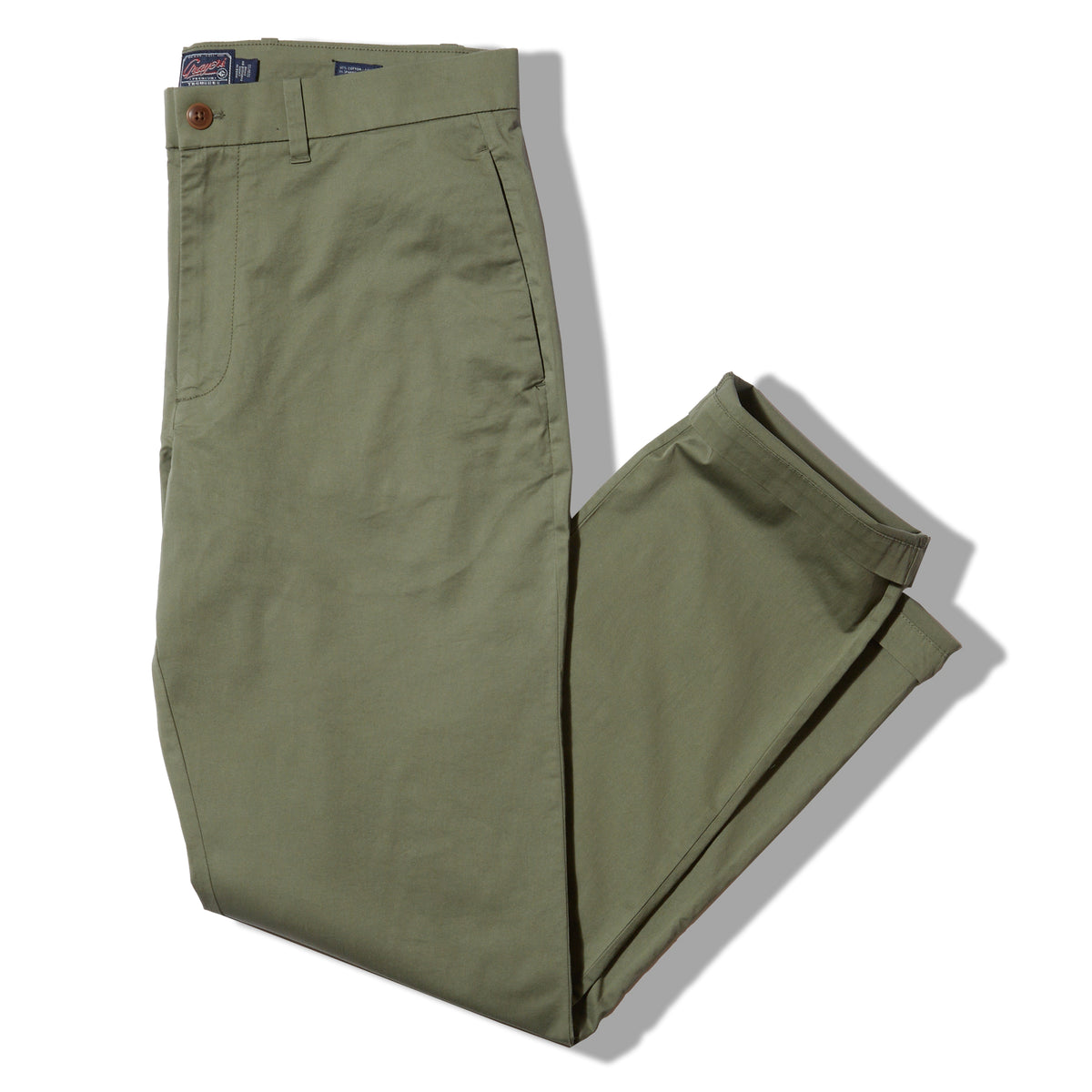 Thompson Flex Stretch Chino (Relaxed Fit) - Olivine – Grayers