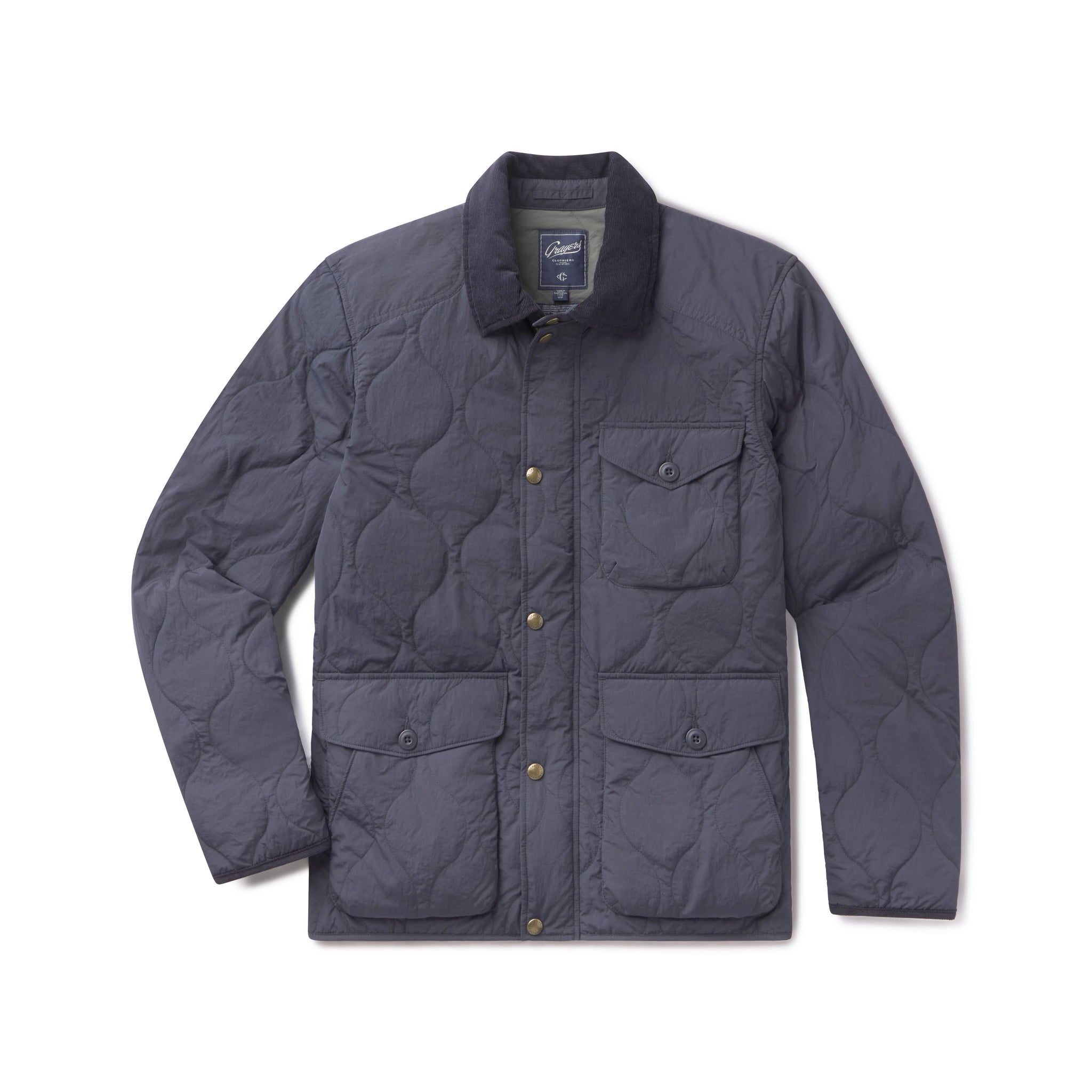 Grayers Andrew Lightweight Quilted Jacket Navy