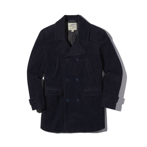 Nantucket Corduroy Peacoat - Navy