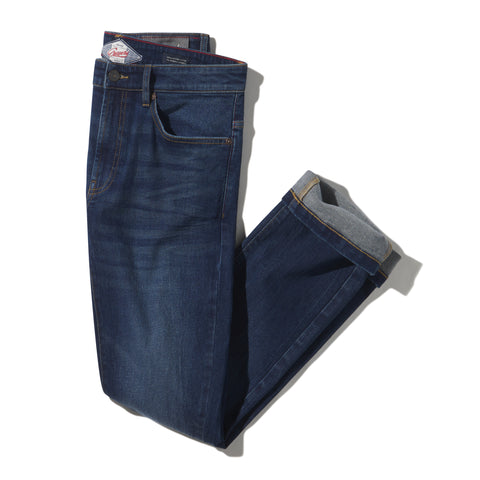 Edward Stretch Straight Fit Denim - Blue Wash – Grayers