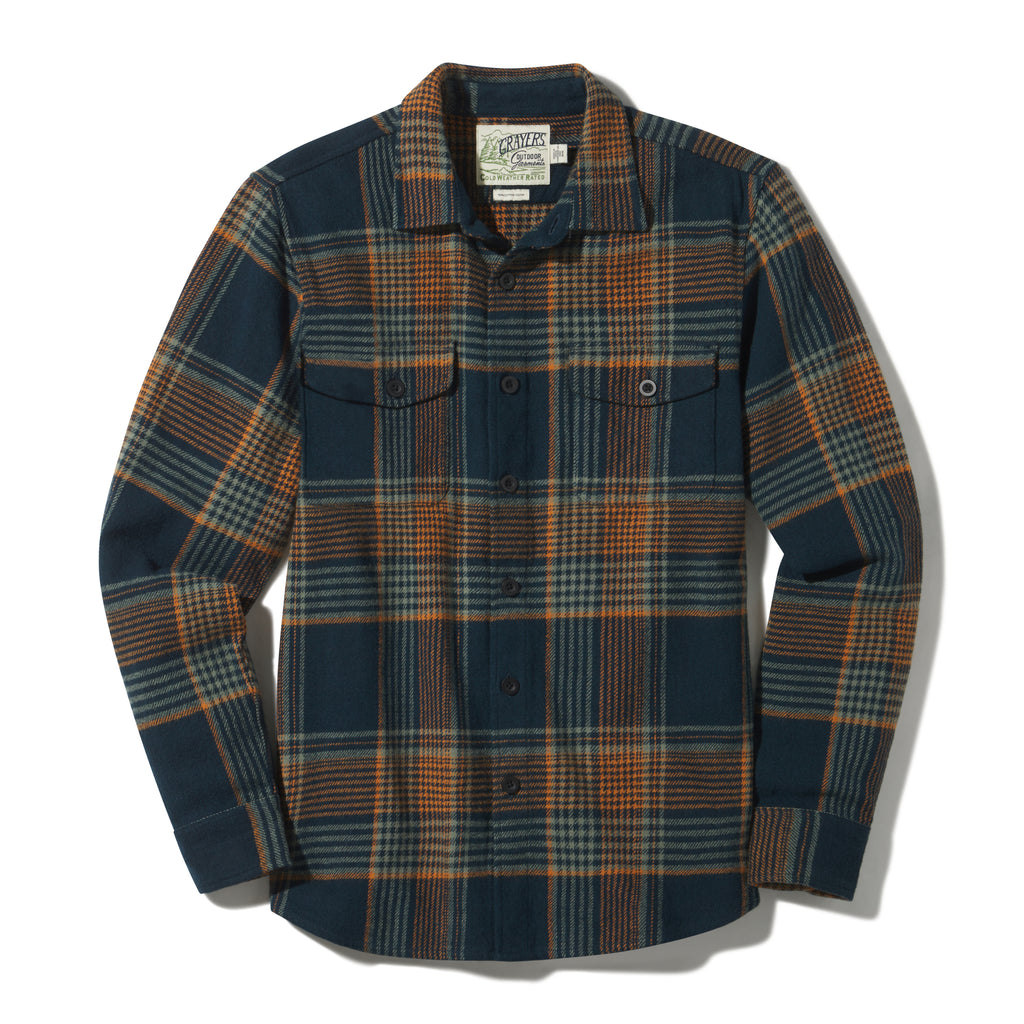 STONE BLUE - Portland Flannel Shirt