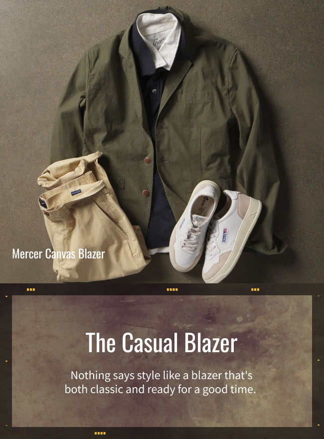 The Casual Blazer