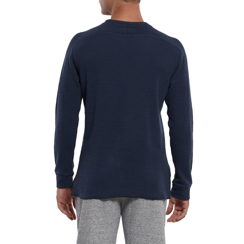 Spencer Waffle Crew - Dark Navy-Grayers