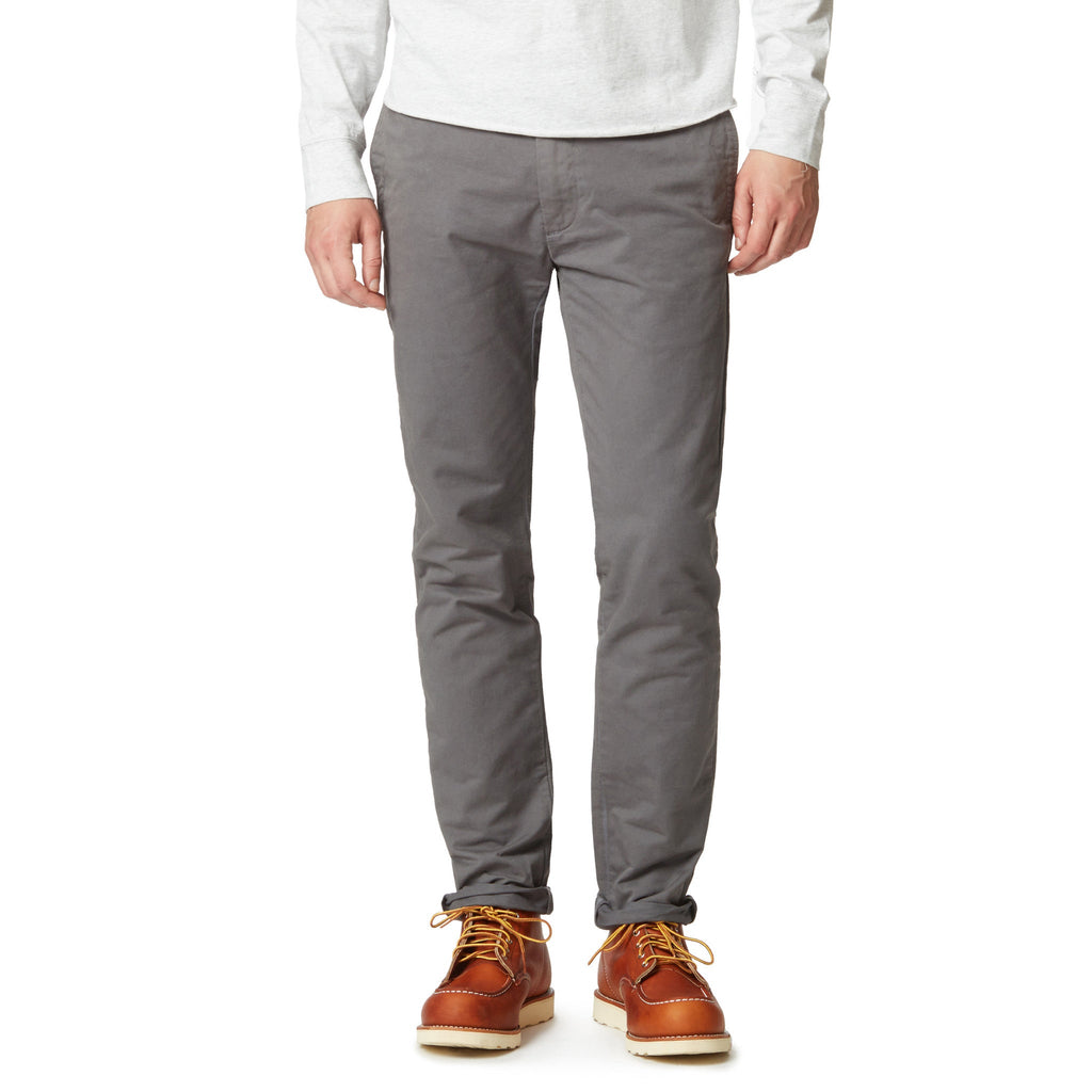 Newport Slim Fit Chino - Mid Gray-Grayers