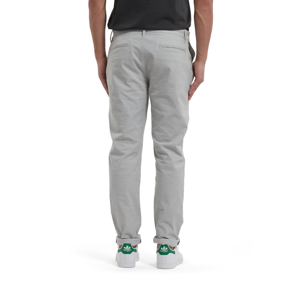 Jesse Canvas Stretch Slim Fit Pants - Lunar Rock-Grayers