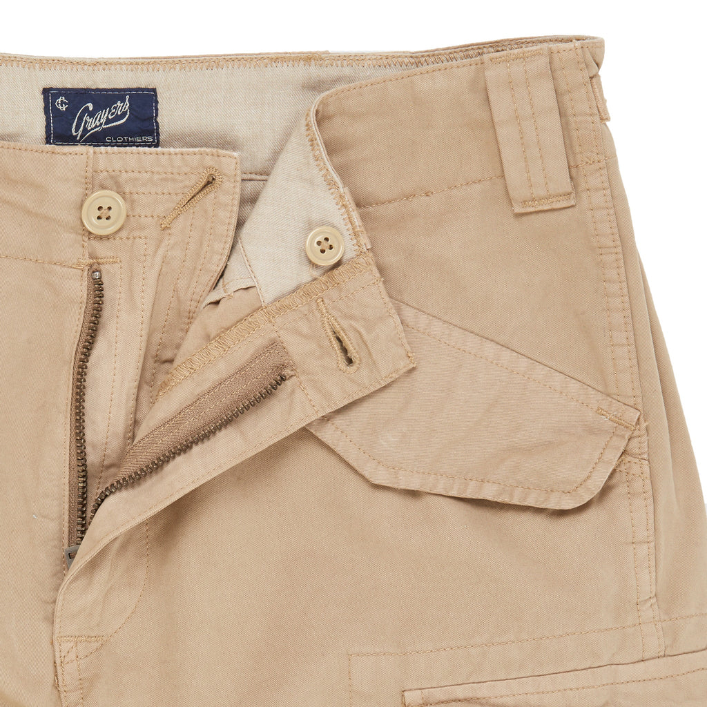 James Slim Fit Modern Cargo - Mandalay Khaki-Grayers