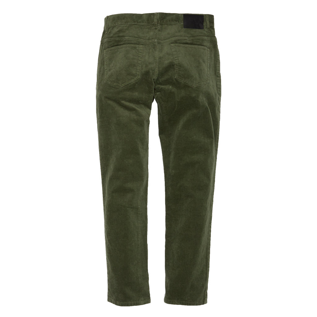 Burlington 5 Pocket Stretch Corduroy - Dusty Olive-Grayers