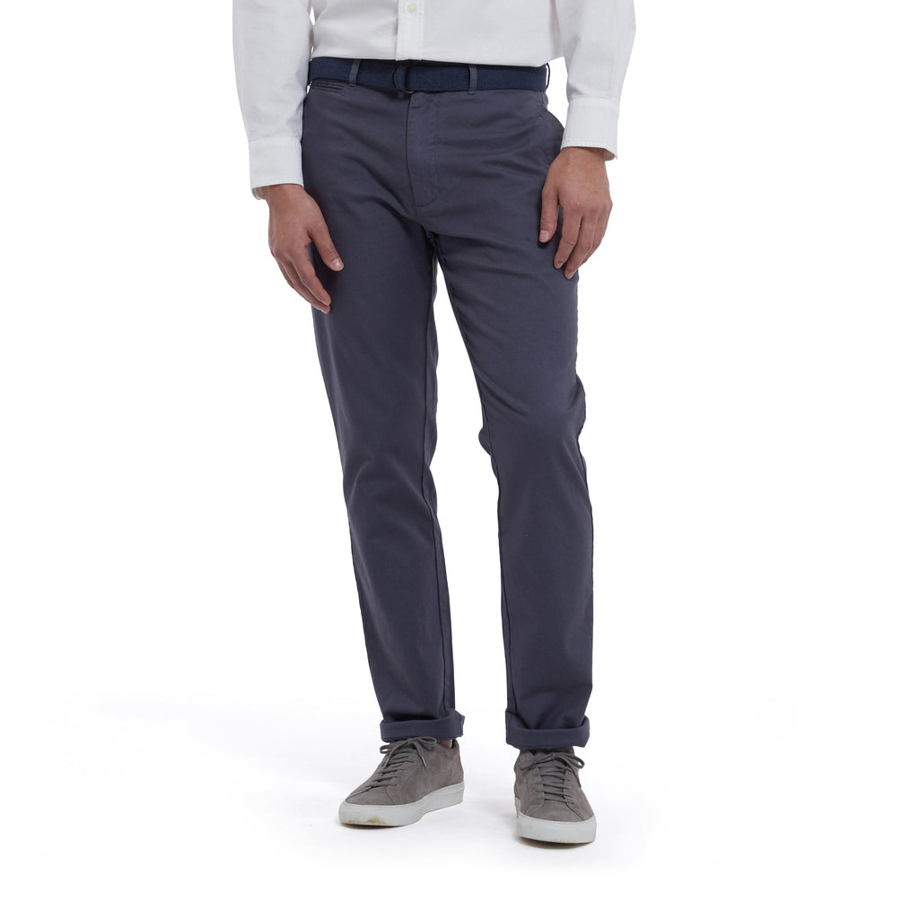 Newport Canvas Stretch Pants - Grisaille Blue-Grayers