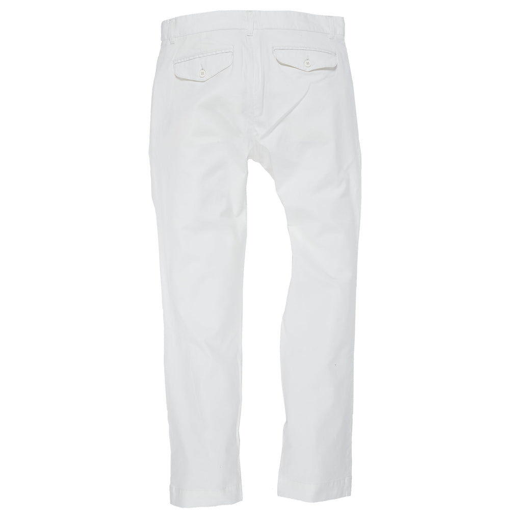 Newport Canvas Stretch Pant - White-Grayers