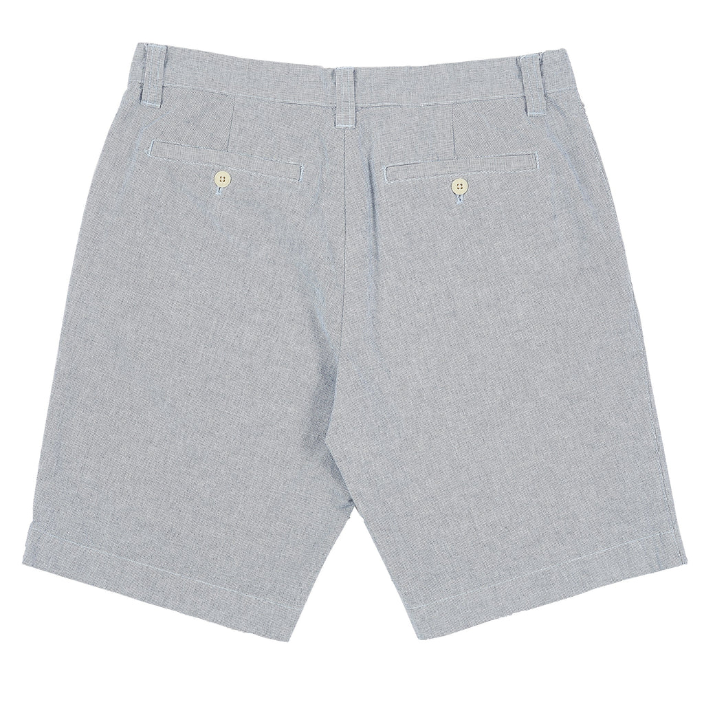 Eastvale Yarn Dyed Canvas Shorts - Blue-Grayers