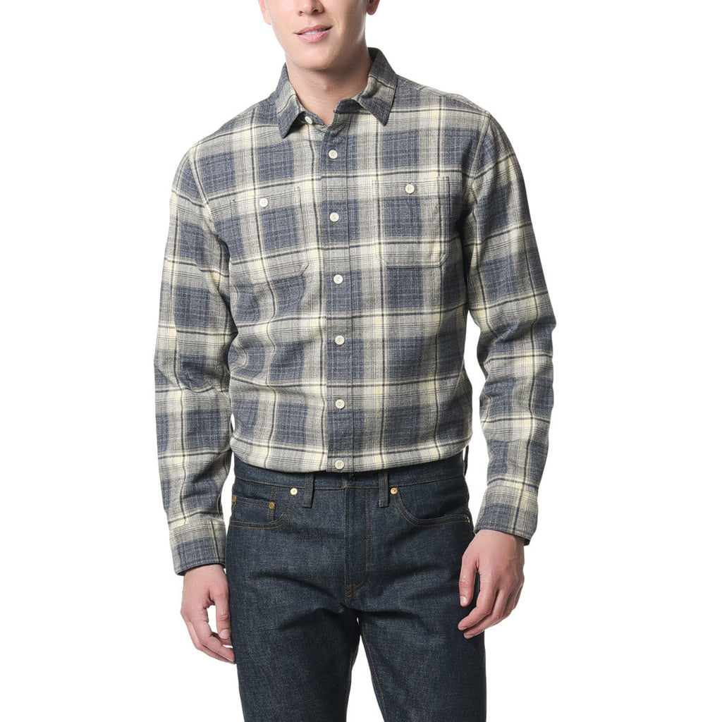 Harrow Heritage Flannel - Gray Yellow Plaid-Grayers