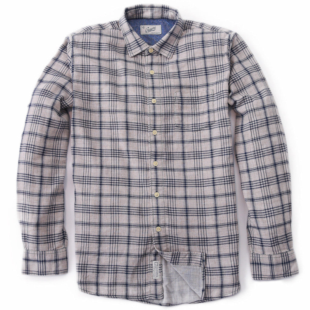 Clement Double Cloth - Oatmeal Navy-Grayers