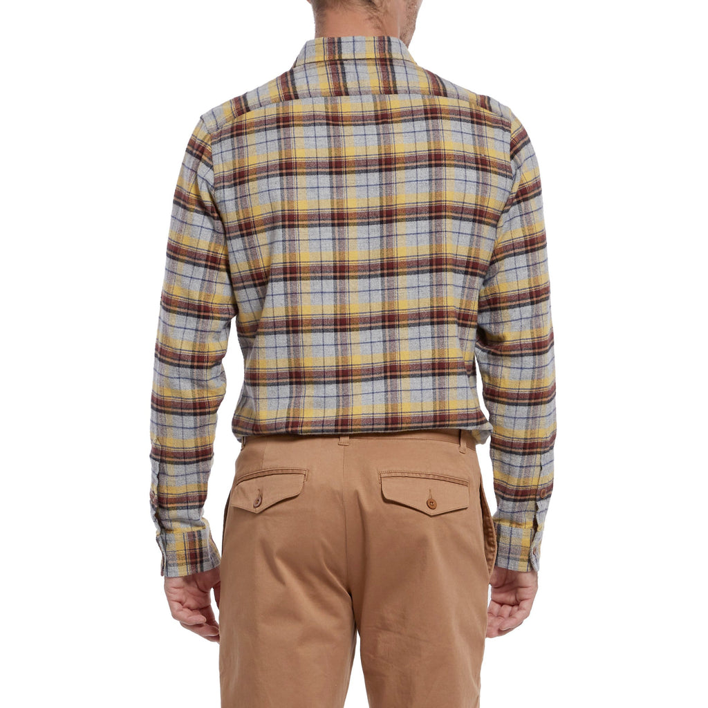 Falmar Vintage Flannel - Yellow Plaid-Grayers